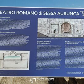 targa braille - teatro romano